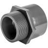 Муфта ПВХ Aquaviva з зовнішньою різьбою, d20x1/2"