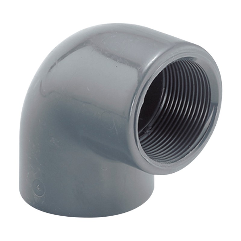 Колено переходное ПВХ Hidroten 1002205, с внутр. резьбой, d50-1 1/2" Колено переходное ПВХ Hidroten 1002205, с внутр. резьбой, d50-1 1/2"