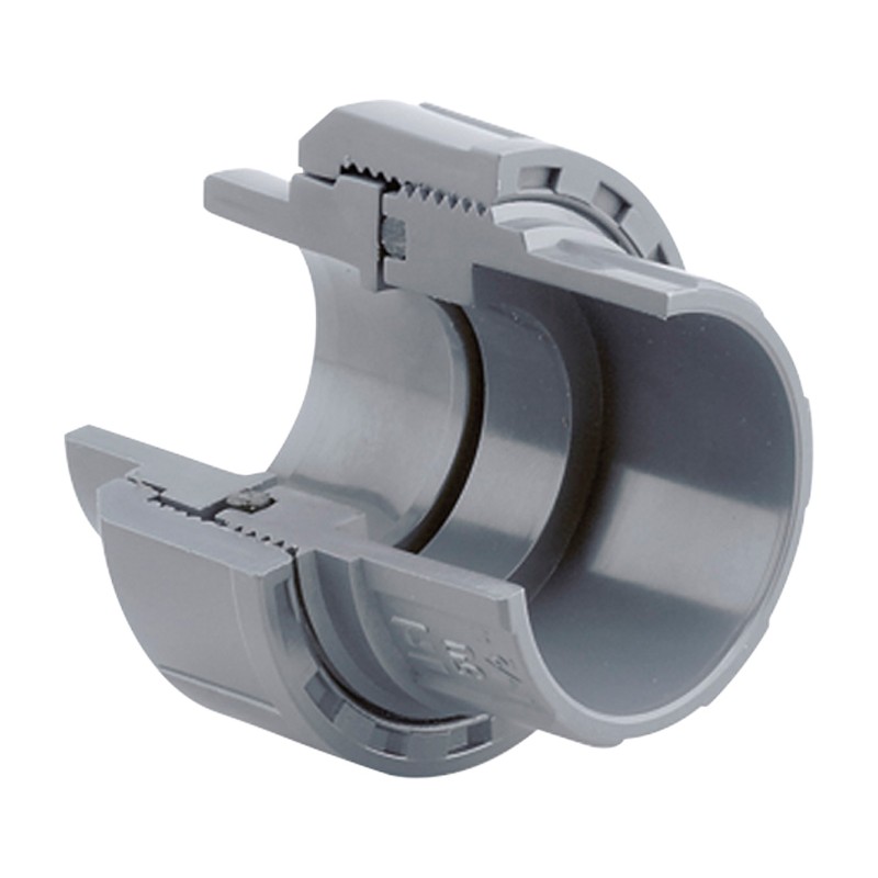 Муфта разборная ПВХ Hidroten EPDM 1001163, с уплотнением, d50-40 Муфта разборная ПВХ Hidroten EPDM 1001163, с уплотнением, d50-40