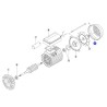 Кожух (кришка) метал вентилятора насоса KA/KAP-550 (МЕС-100) 7505.A/RBM1040.52R