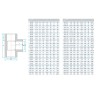 Тройник ПВХ Era UST0225х20 редукционный, 25х20 мм