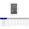 Редукционное кольцо ПВХ Effast RGRRCG050F с резьбой, d50х1-1/2" мм 