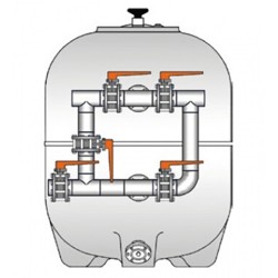 П’ятикранова обв'язка Hayward HCB1104UN, 110 мм