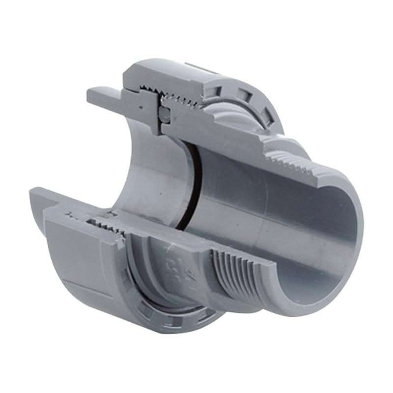 Муфта розбірна ПВХ Hidroten НР 1002079, перехідна, d2 1/2"- 75 мм