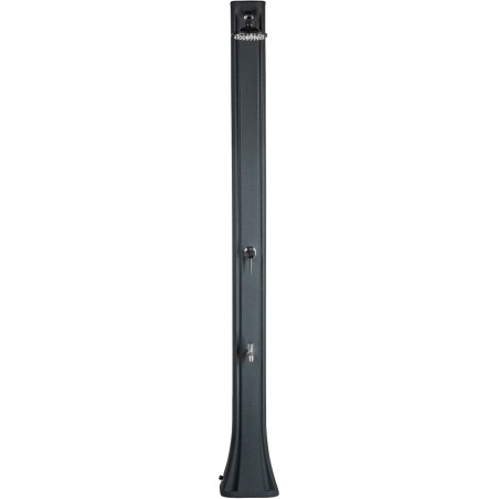 Душ сонячний Aquaviva Big Happy Five з мийкою для ніг, антрацит F620/7016, 36 л