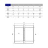 Муфта ПВХ Hidroten ВР-ВР, 1002051, резьбовая, d3/4"
