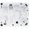 Гідромасажний басейн Passion Spas Desire (278х228х91 см), Сріблясто-білий