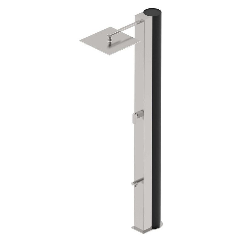 Душ сонячний Flexinox Solar Shower з мийкою для ніг (50 л, AISI-316L)
