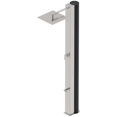 Душ сонячний Flexinox Solar Shower з мийкою для ніг (50 л, AISI-316L)