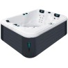 Гідромасажний басейн Passion Spas Renew (208х155х83 см), Сріблясто-білий