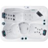 Гідромасажний басейн Passion Spas Renew (208х155х83 см), Сріблясто-білий