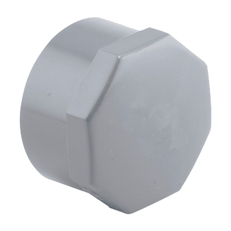Заглушка ПВХ Hidroten ВР 1002544, с уплотн. кольцом, d1 1/2"