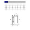 Заглушка ПВХ Hidroten 1002025, d2 1/2"