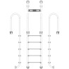 Лестница для бассейна Emaux Muro MUF515-SR (5 ступеней), AISI-304