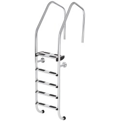 Сходи для басейну Flexinox Overflow Special (5 сходинок), AISI-316L