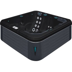 Гідромасажний басейн Passion Spas Refresh (204х204х85 см), Чорна перлина