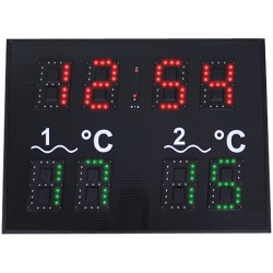 Цифровий дисплей Golfinho E5143 (час, температура у басейні), 100x70x4 см