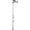 Душ вуличний Aquaviva Quick з LED підсвіткою та мийкою для ніг, білий Q825/9003-QL