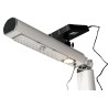 Душ вуличний Aquaviva Quick з LED підсвіткою та мийкою для ніг, білий Q825/9003-QL