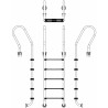 Лестница для бассейна Emaux Mixta SFF515-SR (5 ступеней), AISI-304