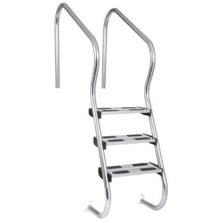 Лестница для бассейна Hayward EAF4 Easy access (4 ступени), для широкого борта, AISI-316