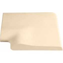 Кутовий копінговий камінь Aquazone 250x300x50-25 мм, бежевий