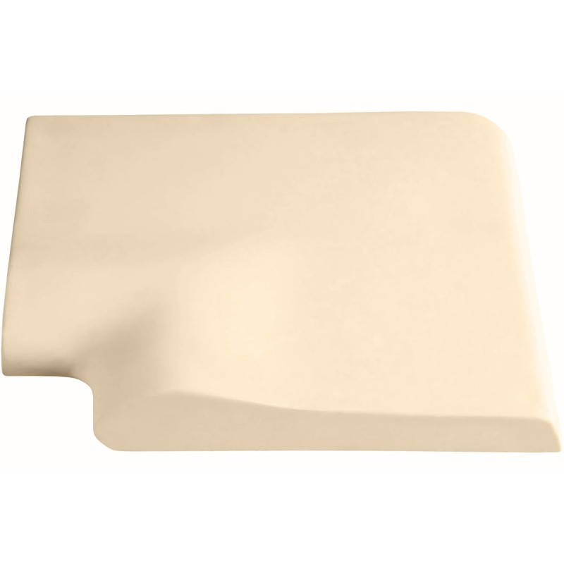 Кутовий копінговий камінь Aquazone 250x300x50-25 мм, бежевий