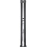 Душ сонячний Aquaviva Hybride Dada Straight алюмінієвий з мийкою для ніг, антрацит DS-D463NX, 40 л