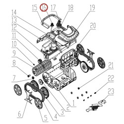 Роз'єм для зарядки до пилососа Wybotics WY200