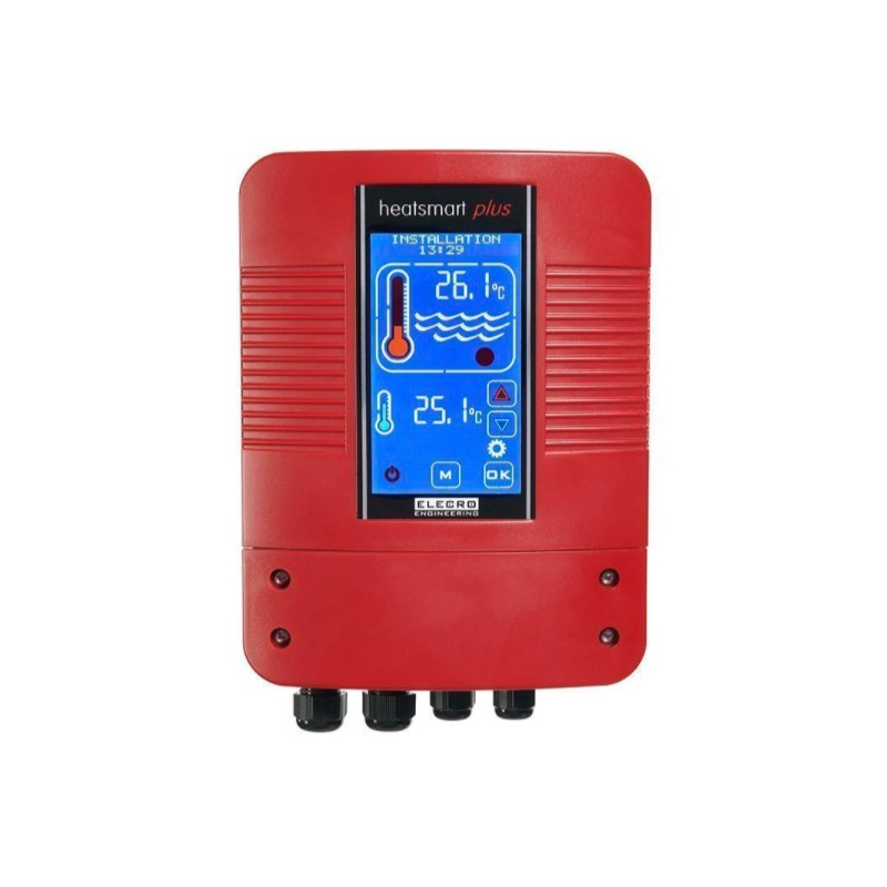 Цифровий контролер Elecro Heatsmart Plus теплообмінника G2/SST + датчик протоку та температури