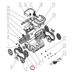 Ремінь до пилососа Wybotics WY200