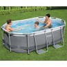 Каркасний басейн Bestway Power Steel 5614A (305х200х84 см) з картриджним фільтром